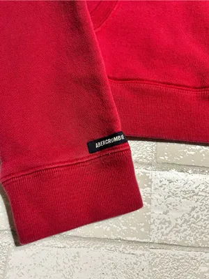 Abercrombie Y2K 90s Hooded Sweatshirt Size Medium thumbnail 7