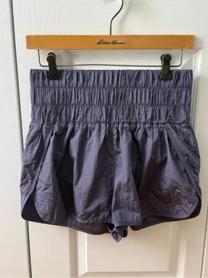 Free People Movement The Way Home Shorts in Purple thumbnail 2