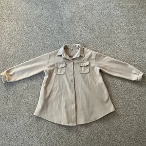 Light pink button up thumbnail 3