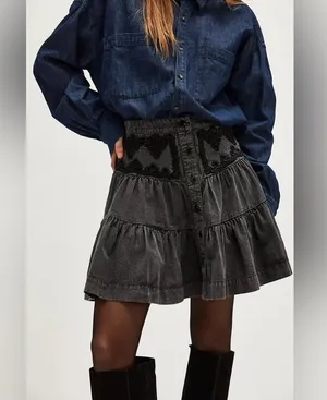 Free people August Mini Skirt thumbnail 1