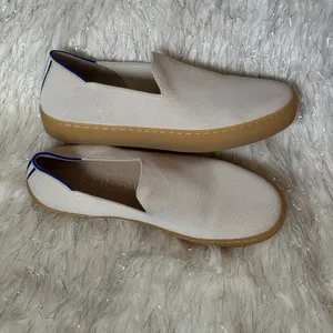 Rothy's Women’s Ivory Beige Slip-On Comfort Flat Sneakers Size W9.5 thumbnail 5