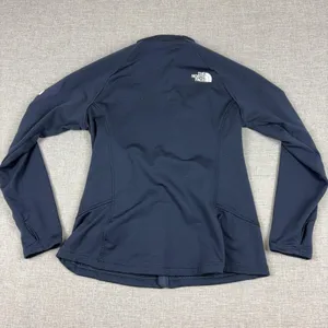 The North Face Jacket Womens Medium Blue Full Zip Thumbholes Atlas MedStaff thumbnail 10