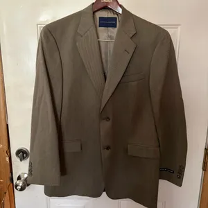 NWOT Tommy Hilfiger Topue skarkskin Worsted Wool blazer sport coat suit Sz 40 R thumbnail 11