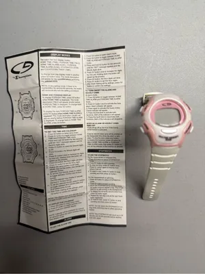 Champion Pink and White Digital Sport Watch thumbnail 2
