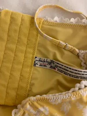Free People Yellow Bralette thumbnail 3