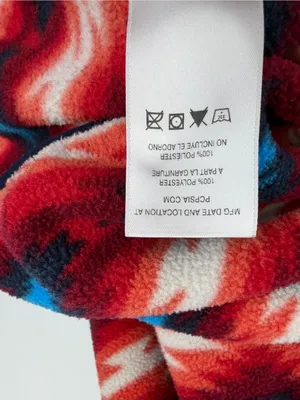 Patagonia Synchilla Snap T Fleece Womens L FA15 25455 Red Geometric Pullover thumbnail 7