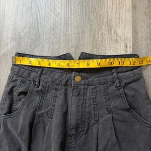 Princess Polly High Waisted Pleat Jeans Washed Black US 4 thumbnail 10