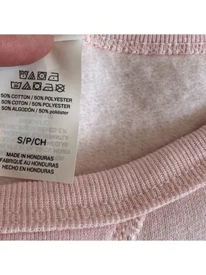 Hanes Sisterhood Pink Sweatshirt Size Small thumbnail 3