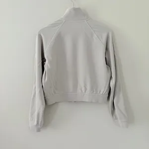 Lululemon Softstreme Pique rack Jacket Small Downtown Tan Cropped Full Zip thumbnail 5