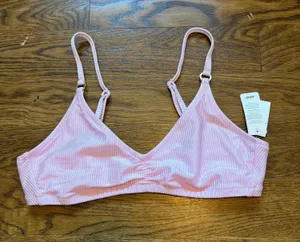 Pink Aerie Scoop Bikini Top thumbnail 1