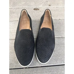 Naturalizer Bonnie Black Leather Perforated Slip On‎ Loafers WMNS 7.5 M Sneakers thumbnail 5