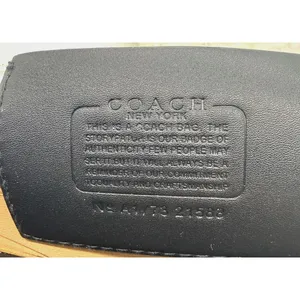 Coach Signature Lucy Crossbody‎ Bag Womens Small Brown Canvas Leather Buckle thumbnail 7