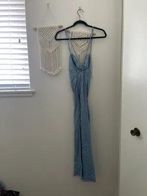 Hello Molly Satin Cowl Neck Midi Dress NWT Sz 6 thumbnail 5