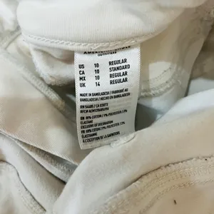 American Eagle high-rise jeggings white distressed thumbnail 6