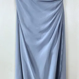 Jordan Y2K Light Blue Strapless Sparkle Chiffon Prom Bridesmaid Wedding Guest XS thumbnail 3