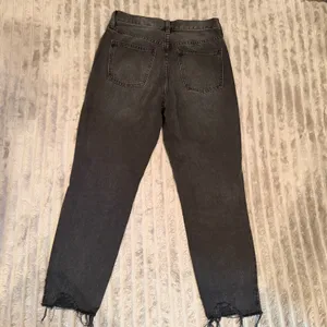 We The Free‎ Free People High Rise Button Fly Distressed Straight Leg Jeans 27 thumbnail 3