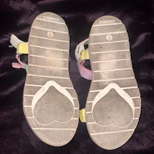 Stoney Clover Lane Pastel Sandals - Pink, Yellow, and‎ Blue thumbnail 5