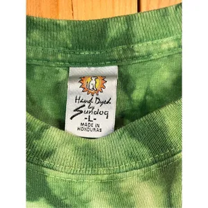 Vintage Sundog Tie Dye T Shirt Tee Size Large Hand Dyed By Sundog (3394) thumbnail 2
