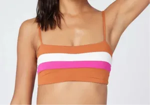 L*Space Rebel Stripe Bikini Top thumbnail 2