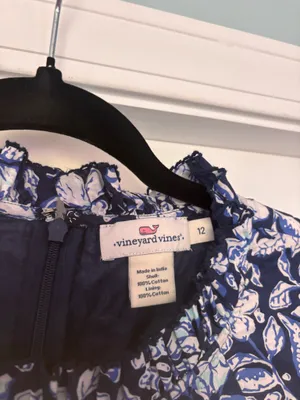 Vineyard Vine Blue Dress thumbnail 2