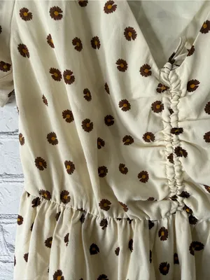 Petal and pup Cream Floral Tiered Babydoll Dress size 4 thumbnail 9