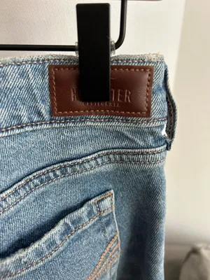 Vtg Hollister Y2K 90s Jeans Low Rise Blue 8R thumbnail 5
