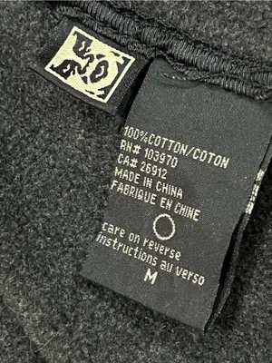 OBEY Black Fleece Peacoat Jacket Size Medium thumbnail 9