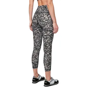 Lululemon Wunder Under HR Legging Tight 25” Luxtreme Floral Black Spritz Multi 2 thumbnail 3