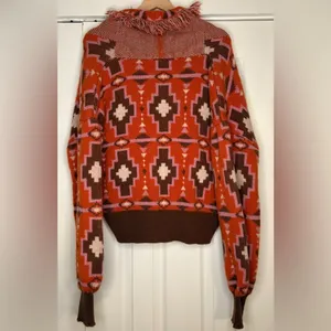 Cider Boho Sweater With Tassels Size Medium NWOT‎ Unused Condition thumbnail 4