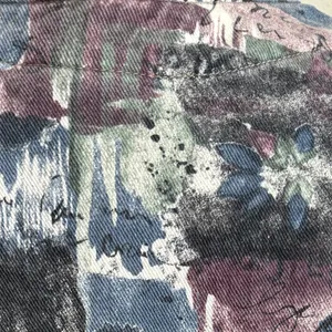 Vintage Painterly Floral Vest USA Made festival summer‎ spring thumbnail 7