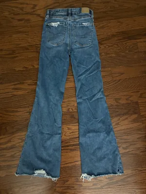American Eagle next level stretch super hi-rise flare thumbnail 2