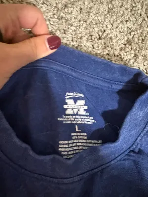 Michigan cropped shirt Blue Size L thumbnail 2