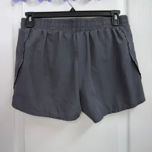 Starting Point gray pull on drawstring active‎ athletic woven lined gym shorts L Size L thumbnail 3
