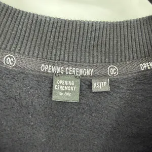 Opening Ceremony Black Scalloped Logo Sweatshirt and Jogger Set‎ Womens XS thumbnail 6