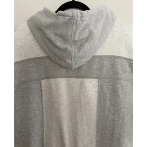 Free People Triple Threat Hoodie Sweatshirt Gray Women's Size Medium thumbnail 4