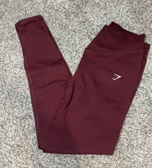 Red Seamless Gymshark Leggings thumbnail 1