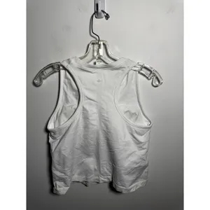 Halara Women's Size Large White Sleeveless Tank Top Shirt thumbnail 2