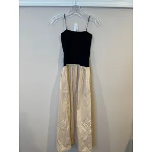 Pistola Mavo Midi Dress Pepper and‎ Salt Black Cream P00071056KV thumbnail 2