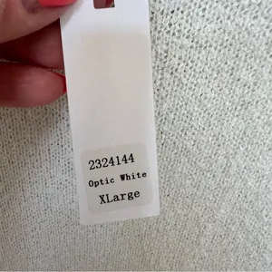 StitchDrop NWT Nantucket Sleeveless Knit Sweater Dress Optic White Size XL thumbnail 4