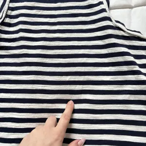 Womens Size Small White Striped Tank Midi Dress‎ Pockets Summer Beach Classic thumbnail 9