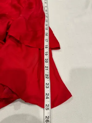 NWT Saints + Secrets Red Lace Corset Dress Medium thumbnail 8