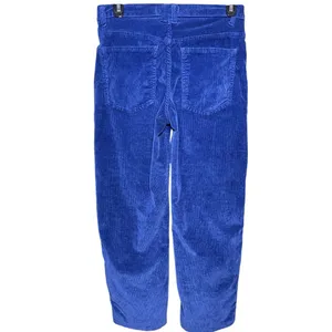 FREE PEOPLE x WE THE FREE Risk Taker Cobalt Blue High Rise Corduroy thumbnail 5