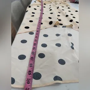 a new day Beige and Black Polka Dot High Low Dress thumbnail 6