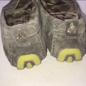 Sam Edelman Size 7.5 Grey‎ Jones Leather Rubber Sole Loafer thumbnail 6