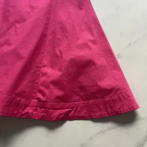 STAUD Laelia Mini Dress Peony Pink Poplin Size XS thumbnail 9