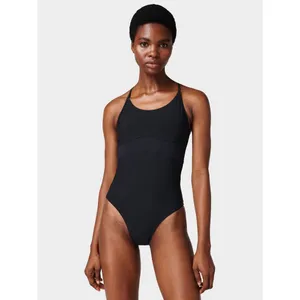 Sweaty Betty Aqua Xtra Life Performance Swimsuit S Black One Piece Racerback NWT thumbnail 2