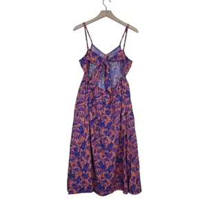 Universal Thread Womens S Sleeveless Tie-Back A-Line Midi Dress thumbnail 3