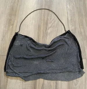 Garage Metal Mesh Halter Top thumbnail 1