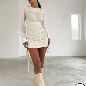 Revolve Coastal cowgirl Piral cream mini dress thumbnail 3
