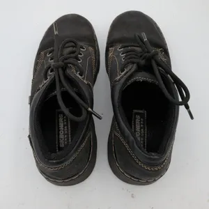 Skechers 45120 Black Leather Chunky Platform Oxford Shoes Womens 8 Y2K Grunge thumbnail 6
